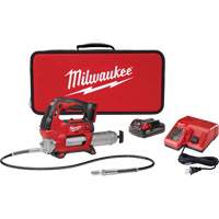 Ensemble de pistolet graisseur sans fil &agrave; deux vitesses M18, Lithium-ion, 18 V Duraquip Inc