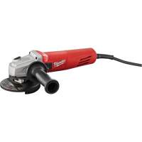 Small Angle Grinder with Slide Lock-On Switch, 4-1/2", 120 V, 11 A, 11000 RPM Duraquip Inc