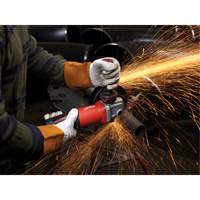 Small Paddle No-Lock Angle Grinder, 6", 120 V, 13 A, 9000 RPM Duraquip Inc
