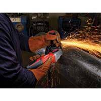 Small Paddle No-Lock Angle Grinder, 6", 120 V, 13 A, 9000 RPM Duraquip Inc