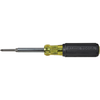 Extended-Reach Multi-Bit Screwdriver/Nut Driver, 9-1/10" L, Cushion Grip Handle Duraquip Inc