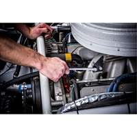 12-Point Long Pattern Wrench Set with Tool Roll, Combination, 15 Pieces, Imperial Duraquip Inc