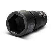 Jeu de 12 douilles m&eacute;triques flexibles universelles &agrave; chocs 1/4" &agrave; 6 pans Duraquip Inc