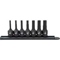Hex Bit Impact SAE Socket Set, 7 Pieces Duraquip Inc