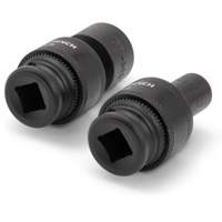 Jeu de 15 douilles m&eacute;triques flexibles universelles &agrave; chocs 3/8" &agrave; 6 pans Duraquip Inc