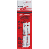 Lames de scie sauteuse, Bim&eacute;tal, Tige en U, 2-3/4" lo, 18 dents par pouce Duraquip Inc