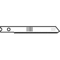 Lames de scie sauteuse, Bim&eacute;tal, Tige en U, 2-3/4" lo, 24 dents par pouce Duraquip Inc
