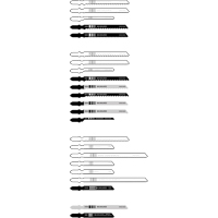 Lame de scie sauteuse, Bim&eacute;tal, Tige en T, 4" lo, 6 dents par pouce Duraquip Inc