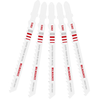 Lame de scie sauteuse, Bim&eacute;tal, Tige en T, 4" lo, 6 dents par pouce Duraquip Inc