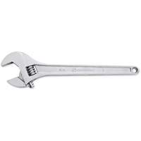 Adjustable Tapered Handle Wrench - Carded, 15" L, 1-11/16"/43 mm Max Width, Chrome/Polished Duraquip Inc