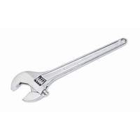 Adjustable Tapered Handle Wrench - Carded, 15" L, 1-11/16"/43 mm Max Width, Chrome/Polished Duraquip Inc