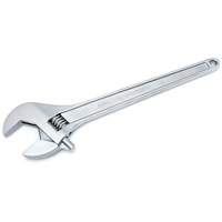 Adjustable Tapered Handle Wrench - Carded, 18" L, 2-1/16"/53 mm Max Width, Chrome/Polished Duraquip Inc