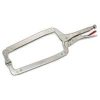 Locking C-Clamp with Swivel Pads, 18" Length, C-Clamp Duraquip Inc