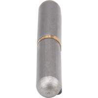 Weld-On Hinge, 0.453" Dia. x 2.756" L, Mild Steel w/Fixed Steel Pin TTV435 | Duraquip Inc
