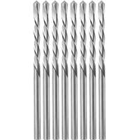 8-Piece Guidepoint Spiral Saw Bit with 1/8" Diameter, 1/8", 3/4" Flute Duraquip Inc