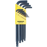 Balldrive L-Style Hex Key Set, 12 Pcs. Duraquip Inc