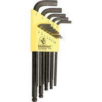 Balldrive L-Style Hex Key Set, 13 Pcs. Duraquip Inc