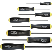 Ball Driver Screwdriver Sets - SAE, 8 Pcs. Duraquip Inc