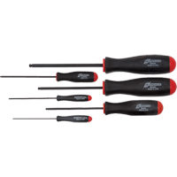 Ball Driver Screwdriver Sets - Metric, 6 Pcs. Duraquip Inc