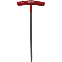 Individual Hex Keys - Metric, Hex End, 2.5 mm x 6.8" L, T Handle Duraquip Inc