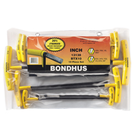 Ball Driver&reg; Hex Keys Set, 10 Pcs., Imperial Duraquip Inc
