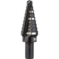 #3 Step Drill Bit, 1/4" - 3/4" , 1/16" Increments, High Speed Steel Duraquip Inc