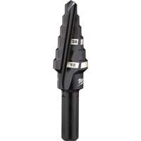 #6 Step Drill Bit, 3/8" - 1/2" , 1/16" Increments, High Speed Steel Duraquip Inc