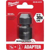 Adaptateur de douille carr&eacute;e &agrave; hexagonale pour tournevis &agrave; percussion Shockwave, Chocs, Prise 1/4", Douille 1/2", 1,875" lo Duraquip Inc