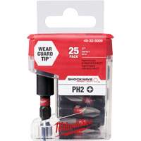 Shockwave Magnetic Bit Tip Holder with Phillips Insert Bits Duraquip Inc
