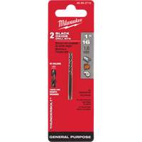 Thunderbolt&reg; Jobber Drill Bit, High Speed Steel, 1/16", 1-7/8" L, 7/8" Flute, 135° Point Angle Duraquip Inc