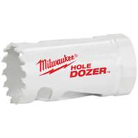 Hole Dozer Hole Saw with Arbor, 1-1/4", 1-5/8" Depth of Cut, Bi-Metal Duraquip Inc