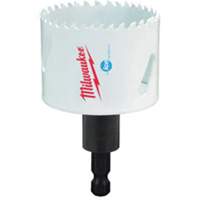 Hole Dozer Hole Saw with Arbor, 2-1/8", 1-5/8" Depth of Cut, Bi-Metal Duraquip Inc