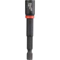 Shockwave Impact Duty Nut Driver, 1/4" Tip, 1/4" Drive, 2-9/16" L, Magnetic Duraquip Inc