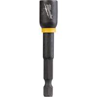 Shockwave Impact Duty Nut Driver, 1/4" Tip, 5/16" Drive, 2-9/16" L, Magnetic Duraquip Inc