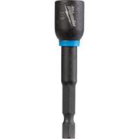 Shockwave Impact Duty Nut Driver, 1/4" Tip, 3/8" Drive, 2-9/16" L, Magnetic Duraquip Inc