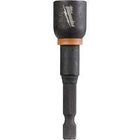 Shockwave Impact Duty Nut Driver, 1/4" Tip, 7/16" Drive, 2-9/16" L, Magnetic Duraquip Inc