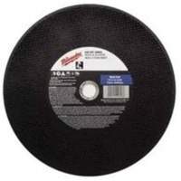 General Purpose Cut-Off Wheels, 12" x 3/32", 1" Arbor, Type 1, Aluminum Oxide, 4365 RPM Duraquip Inc