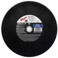 General Purpose Cut-Off Wheels, 14" x 3/32", 1" Arbor, Type 1, Aluminum Oxide, 4365 RPM Duraquip Inc