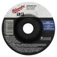 Grinding Wheel, 4-1/2" x 1/4", 7/8" Arbor, Aluminum Oxide, Type 27 Duraquip Inc