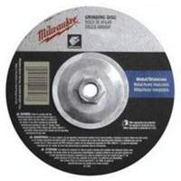 Grinding Wheel, 7" x 1/4", 5/8"-11 Arbor, Aluminum Oxide, Type 27 Duraquip Inc