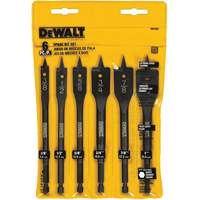 Heavy-Duty Spade Bit Set, 6 Pieces Duraquip Inc