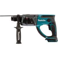 Cordless SDS-Plus Rotary Hammer (Tool Only), 18 V, 15/26", 1.4 ft-lbs, 0-1200 RPM Duraquip Inc