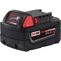M18 Redlithium XC5.0 Extended Capacity Battery Pack, Lithium-Ion, 18 V, 5 A Duraquip Inc