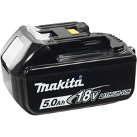 Battery, Lithium-Ion, 18 V, 5.0 A Duraquip Inc