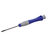 Slotted Screwdriver, 5/32" Tip, Round, 6-1/2" L, Plastic Handle Duraquip Inc