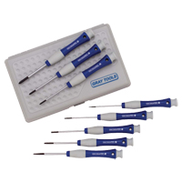 Jeu de tournevis de pr&eacute;cision, 8 mcx Duraquip Inc