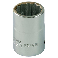 Socket, 24 mm, 3/4" Drive, 12 Points Duraquip Inc
