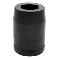 Douille, Chocs, 2-1/4", Prise 1-1/2", 6 pans Duraquip Inc