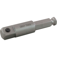 Rallonge hexagonale m&acirc;le, Prise 1/2", 2-1/5" lo Duraquip Inc