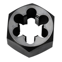 Hex Rethreading Die Nut, 2"/1" Dia., 3/4"-14 Thread, Carbon Steel/Chromium Steel Duraquip Inc